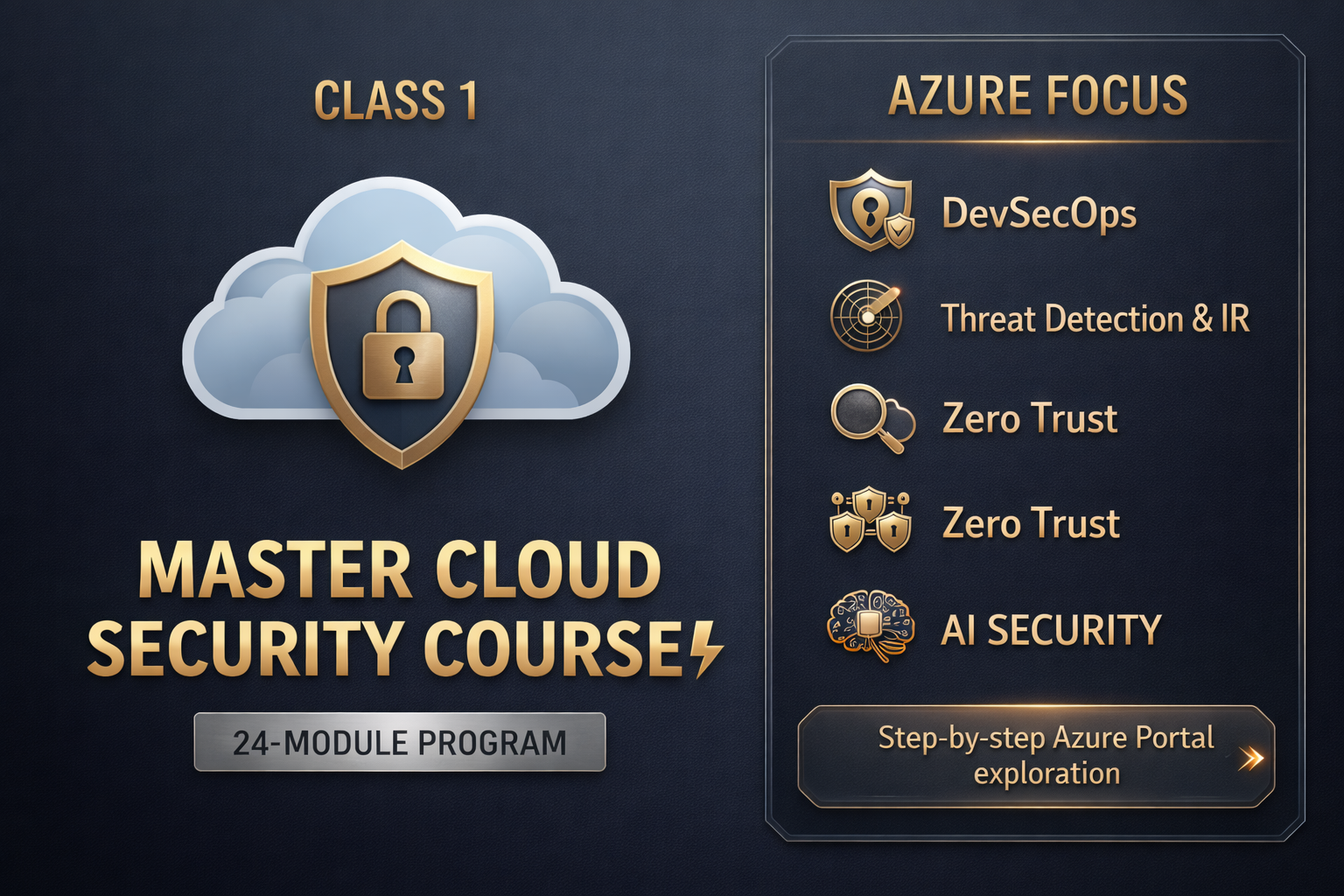 MODULE 1: Cloud & Cloud Security Fundamentals – Class 1