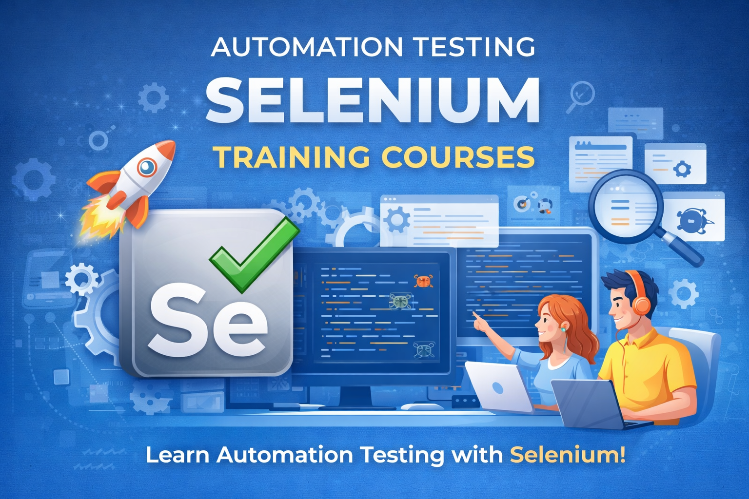 Selenium: Beginner to Expert Automation Training